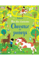 Chevaux et poneys - mon bloc d'activites