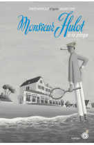 Monsieur hulot a la plage - illustrations, couleur