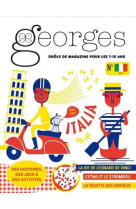 Magazine georges n 42 - italie - illustrations, couleur