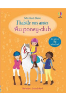 Au poney-club - j'habille mes amies