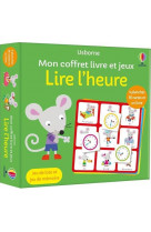 Lire l'heure - mon coffret livre et jeux