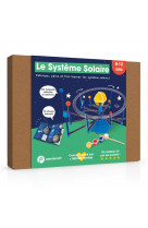 Le systeme solaire - kit ludo-educatif 8-12 ans - fabrique et peins ton systeme solaire articule