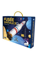 La fusee spatiale 3d - la conquete de l'espace - construis ta fusee ! avec 12 silhouettes