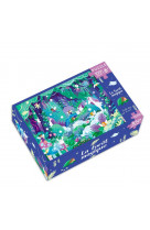 Puzzle phosphorescent : la foret magique (100 pieces)