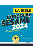 La bible du concours sesame 2024