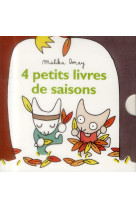 4 petits livres de saisons