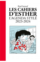 Agenda style 2023-2024 les cahiers d'esther