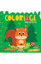 Mon p'tit hemma coloriage pour les petits - la forêt