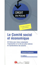 Le comité social et économique (cse)