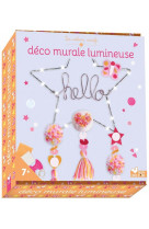 Decoration murale lumineuse - coffret avec accessoires