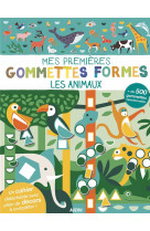 Mes tout premiers autocollants - mes premieres gommettes formes - les animaux