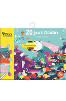 Ma pochette de jeux - 20 p'tits jeux - océan