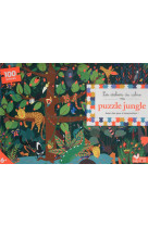 Puzzle jungle - 100 pièces et des jeux d'observation