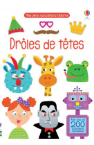 Droles de tetes - mes petits autocollants usborne