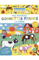 Mes tout premiers autocollants - mes premières gommettes formes - la ferme