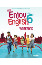 New enjoy english - anglais 6e - workbook - version papier