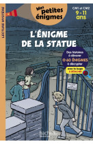 L'énigme de la statue - mes petites énigmes cm1 et cm2 - cahier de vacances 2022