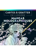 Cartes à gratter de lumière - mangas holographiques