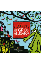 Fillettes et gros alligator - poche