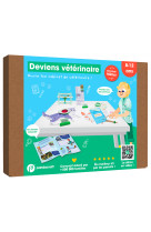 Deviens vétérinaire - kit ludo-éducatif 8-12 ans