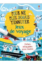 Jeux de voyage - pour ne plus jamais t'ennuyer