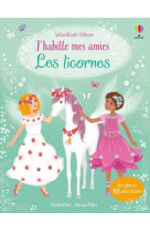 J'habille mes amies - les licornes - dès 5 ans