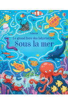 Sous la mer - le grand livre des labyrinthes