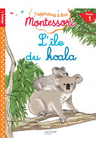 L'île du koala, niveau 1 - j'apprends à lire montessori