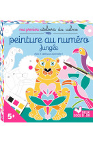 Peinture au numéro jungle - mini boîte avec accessoires