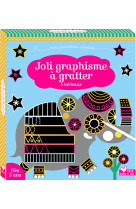 Joli graphisme à gratter  6 tableaux