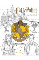 Harry potter - poufsouffle - le livre de coloriage officiel