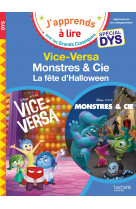 Disney - vice-versa / monstres et cie, la fête d'halloween - spécial dys  (dyslexie)