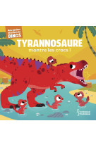 Tyrannosaure montre les crocs ! - mes petites histoires de dinos