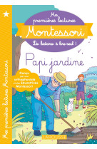 Mes premieres  lectures montessori - papi jardine