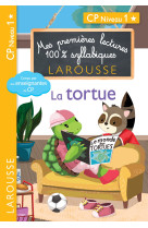 Mes premieres lectures 100 % syllabiques niveau 1 - la tortue