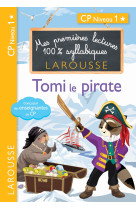 Premieres lectures syllabiques - tomi, le pirate, niveau 1