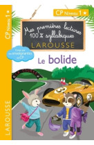 Mes premieres lectures 100 % syllabiques niveau 1 - le bolide