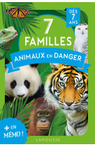 7 familles special animaux en danger