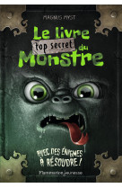 Le livre top secret du monstre