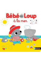 Bébé loup à la mer