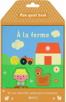 Mon quiet book - a la ferme