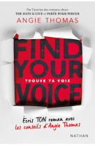 Trouve ta voix - find your voice