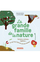 Mes imagiers tout carrés - la grande famille de la nature