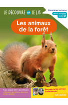 Je découvre et je lis cp - les animaux de la forêt