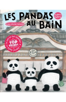 Les pandas au bain