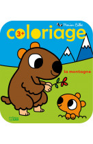 Coloriage m.billet la montagne