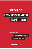 Droit de l enseignement superieur