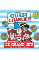 Où est charlie : le grand jeu - jeu de société avec un plateau, des pions, 200 cartes défis et 20 pl