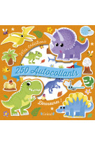 250 autocollants - dinosaures !