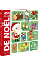 Mon imagier de noël - imagier avec 20 puces sonores - à partir de 3 ans